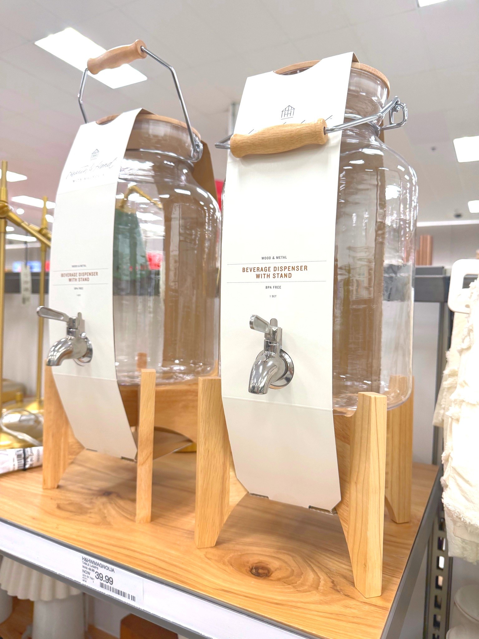 2pc Wooden Drink Dispenser with Lid and Stand - Hearth & Hand™ with Magnolia Beverage Party Ideas
@Target #target #targetstyle #hearthandhand #targethome #beveragestand #hostingideas #magnoliahome

#LTKHome #LTKOver40 #LTKmomlife