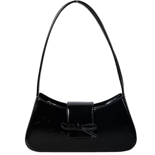 Black Shoulder Bag Coquette Burgundy Purse Y2k Handbags Red Purse Trendy Cherry Bow Purse Underarm Bag Burgundy Shoulder Bag Red Clutch Purses Hobo Purse Tote Bow Purse for Women | Amazon (US)