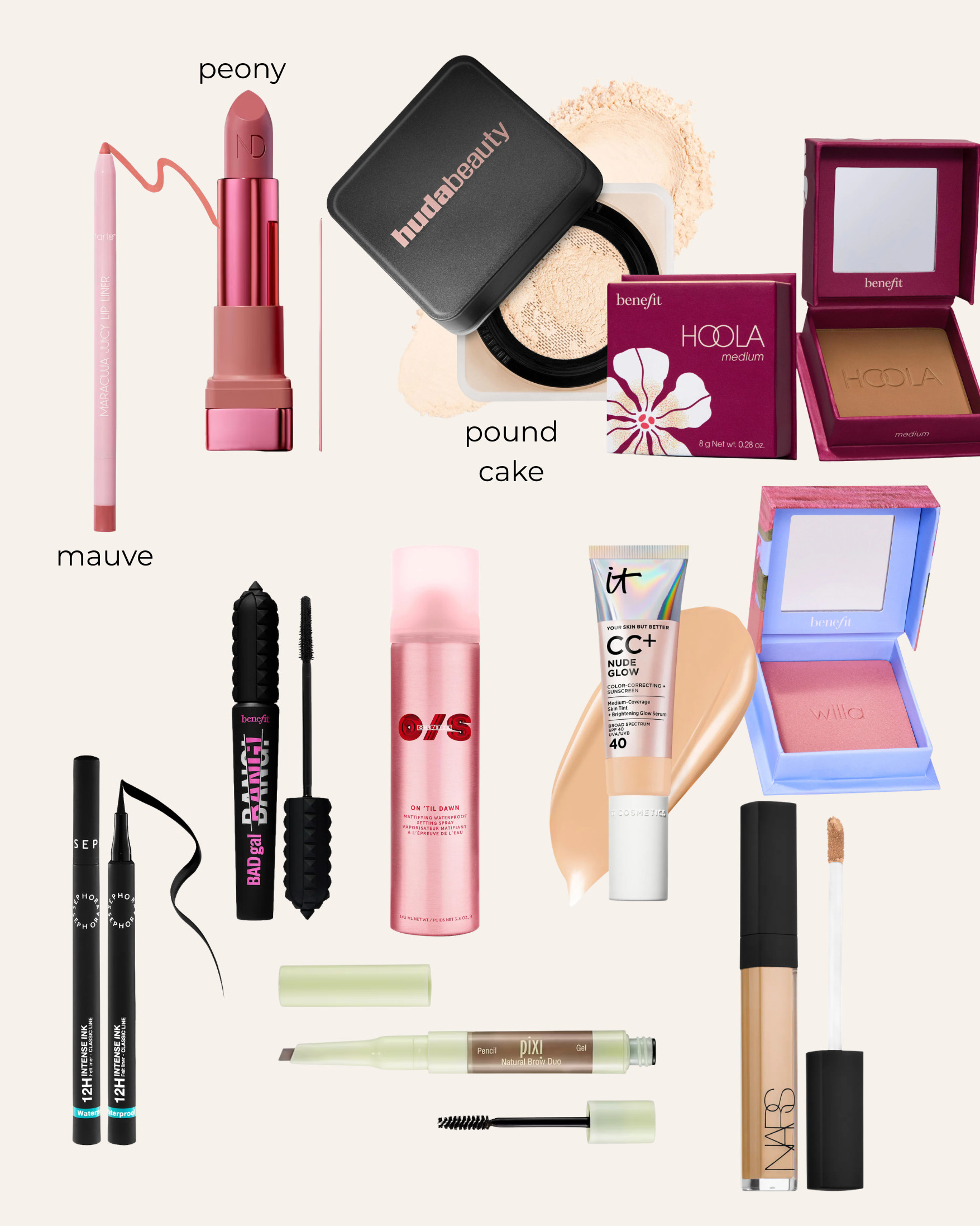 my updated summer/humid/warm weather makeup you see me wearing on camera! lasts all day. 

 #LTKselfcare #LTKBeauty