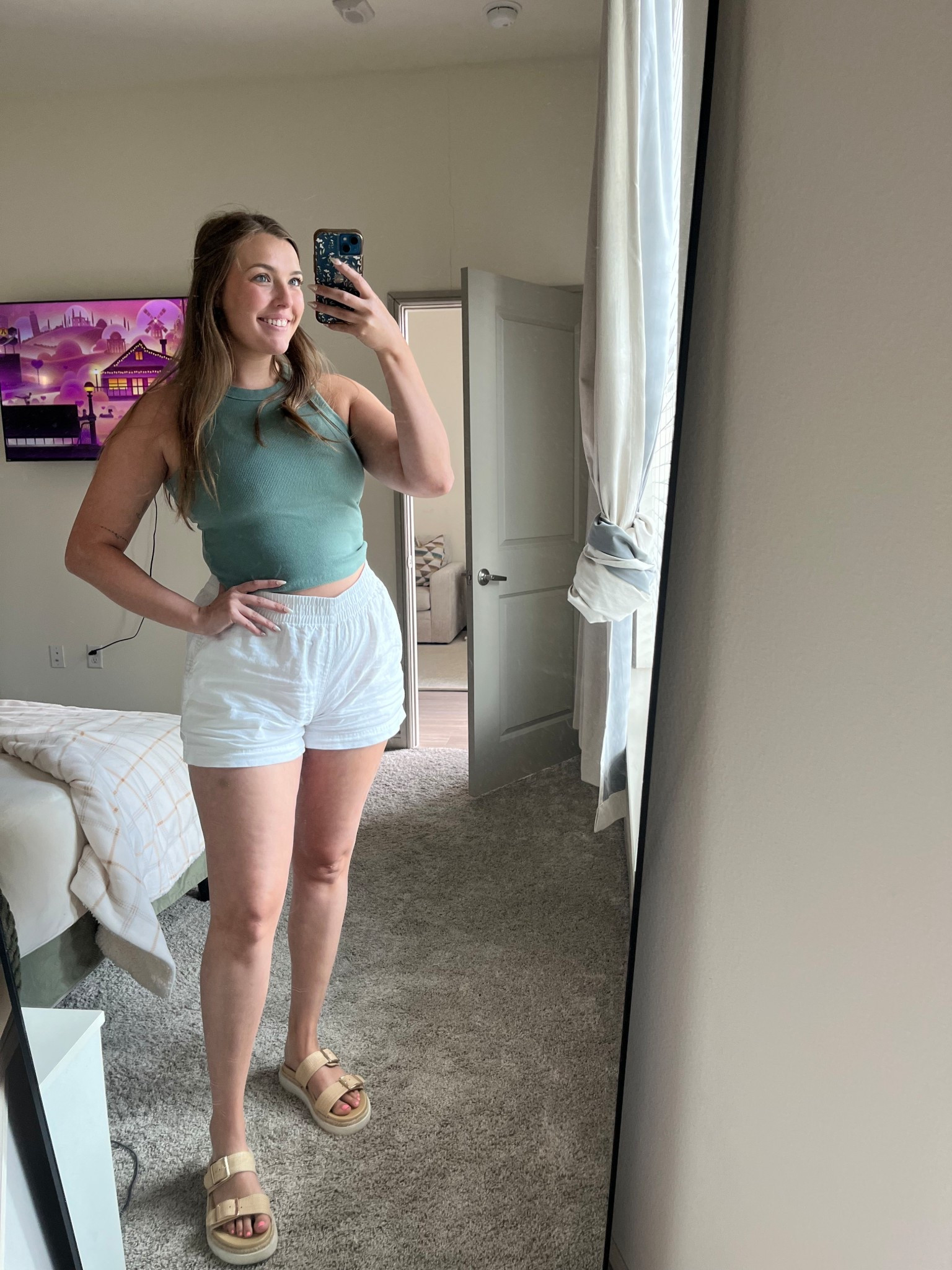 Casual summer outfit

Old Navy  white shorts  linen shorts  mirror  tank top  summer fashion

#LTKMidsize #LTKFindsUnder50 #LTKStyleTip