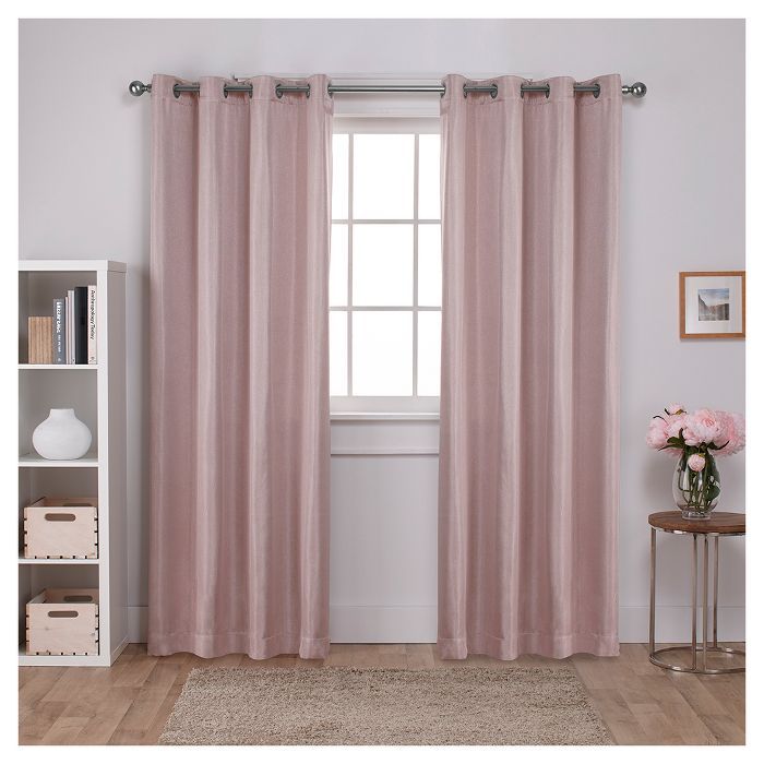 Carling Woven Blackout Curtain Panels - Exclusive Home® | Target