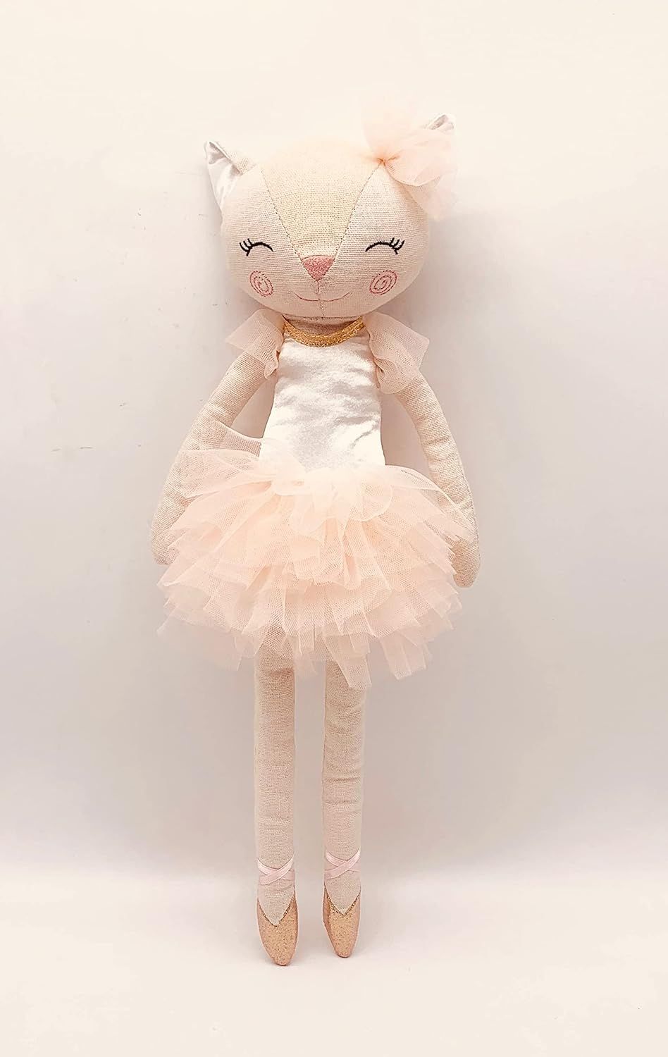 Plush Ballerina Cat Stuffed Animal for Girls Kids Birthday Gifts and Decor | Amazon (US)