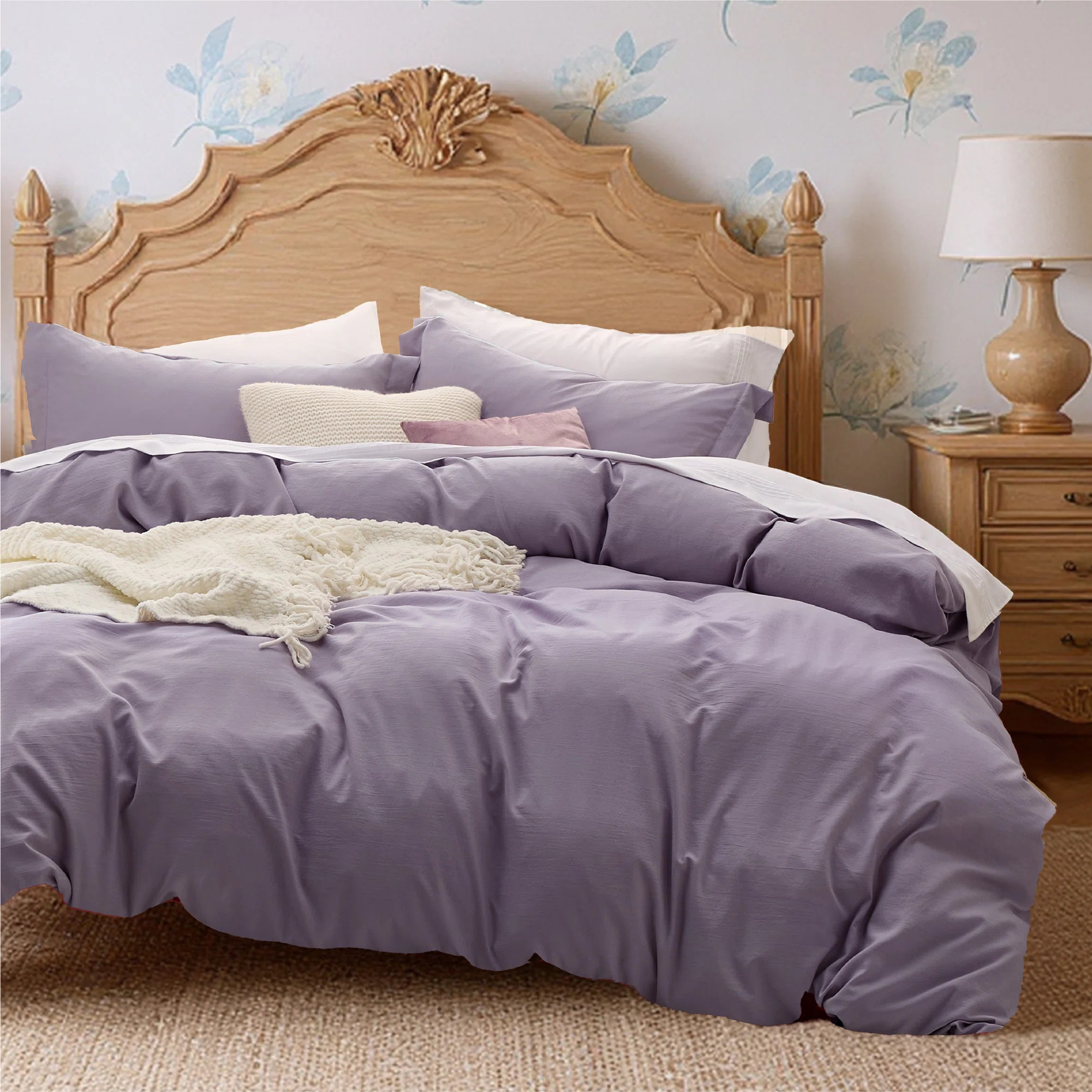 Essential Bedsure Super Soft Prewashed Duvet Cover Set 109gsm GentleSoft™️ | Wayfair North America