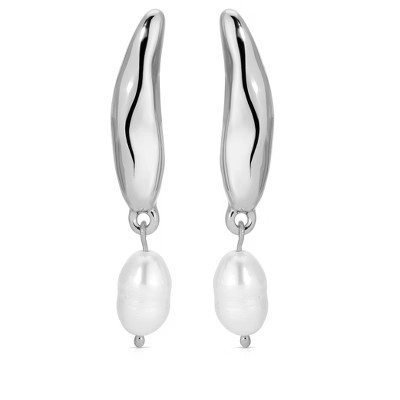 Liquid Luxe Pearl Earrings - Ettika | Target