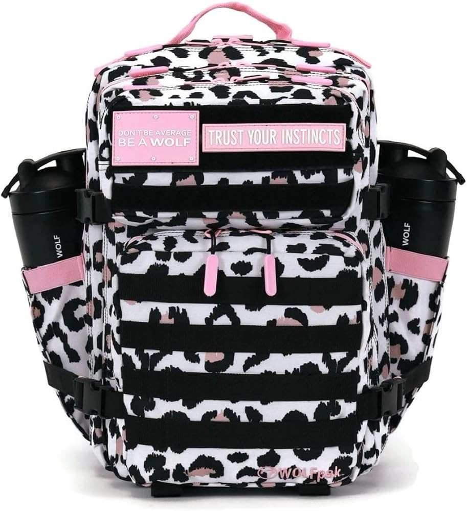 WOLFpak 35L Backpack (Leopard Pink Zip) | Amazon (US)