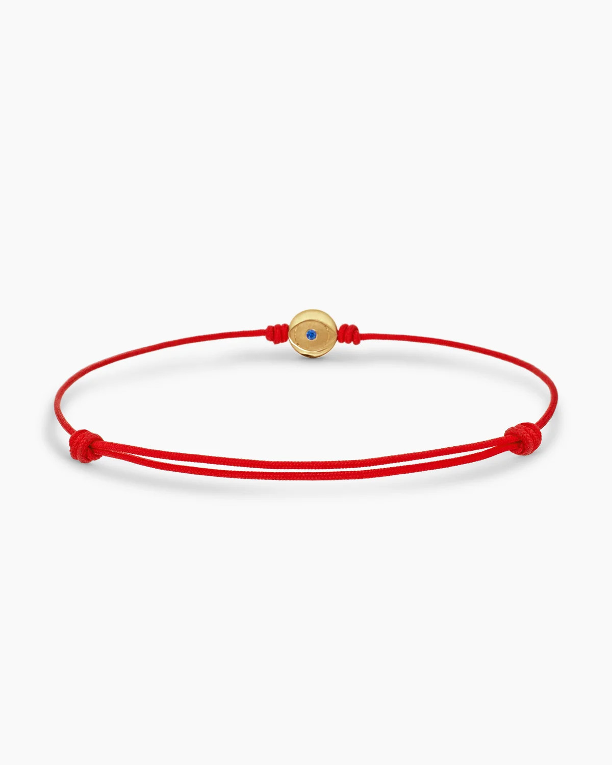David Yurman | Evil Eye Cord Bracelet with 18K Yellow Gold, 7.7mm | David Yurman