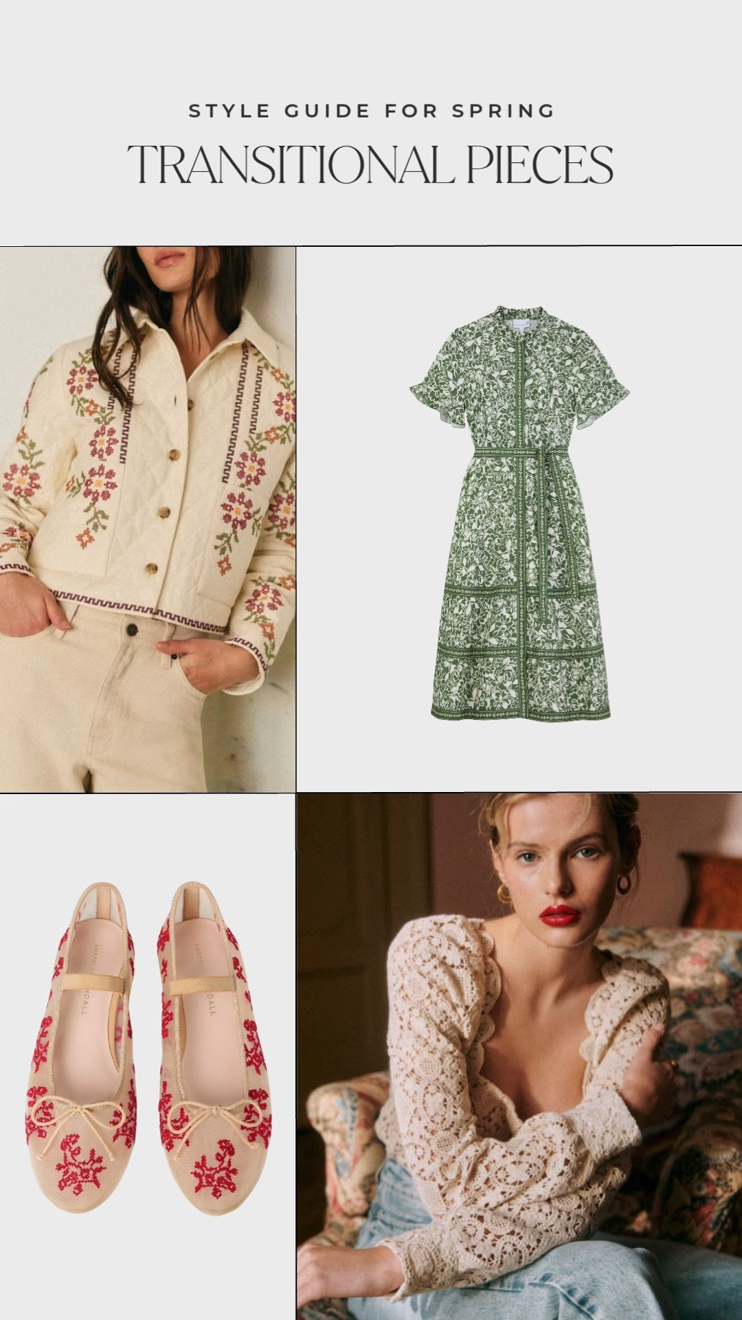 Style guide for spring transitional pieces 

 #LTKSeasonal #LTKStyleTip #LTKWorkwear