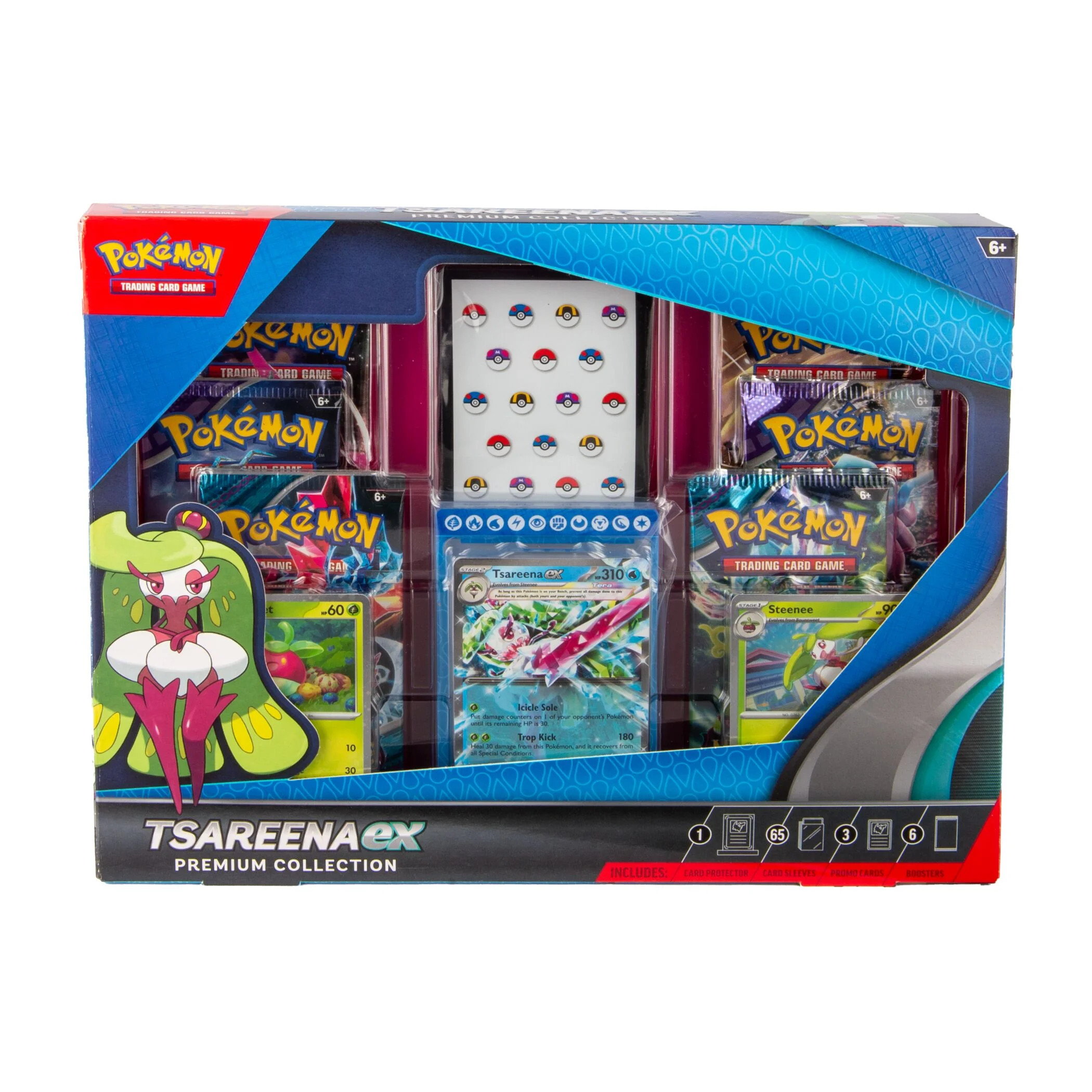 Pokemon Trading Card Games Tsareena Ex Premium Collection - Walmart.com | Walmart (US)