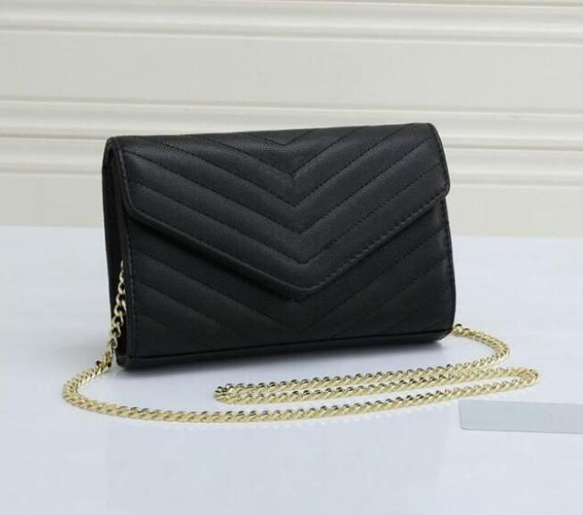 Designers Caviar Crossbody Bag Womens Luxurys Handbags Purse High-Quality Black Fashion Genuine L... | DHGate