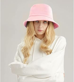 Malaxlx Unisex Bucket Hat Beach Sun Hat Aesthetic Fishing Hat for Men Women Teens, Reversible Dou... | Amazon (US)