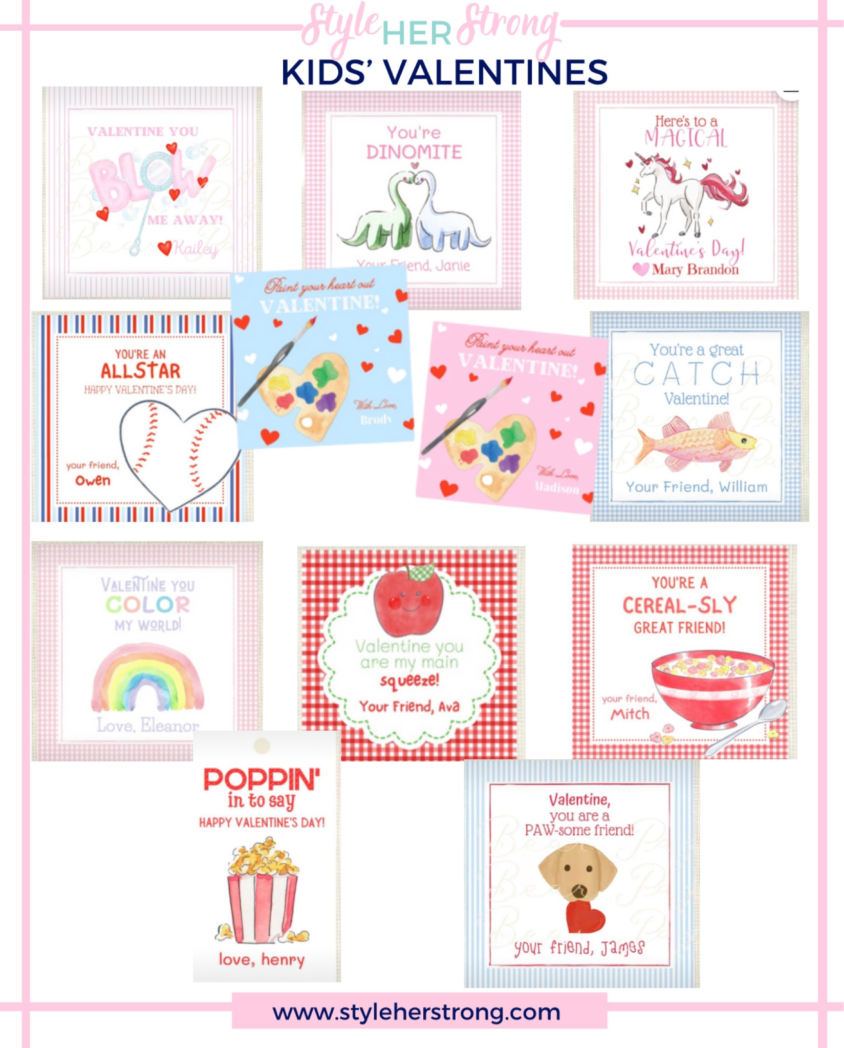 Valentine’s Day cards for kids/school valentines 

#LTKfamily #LTKkids #LTKFind