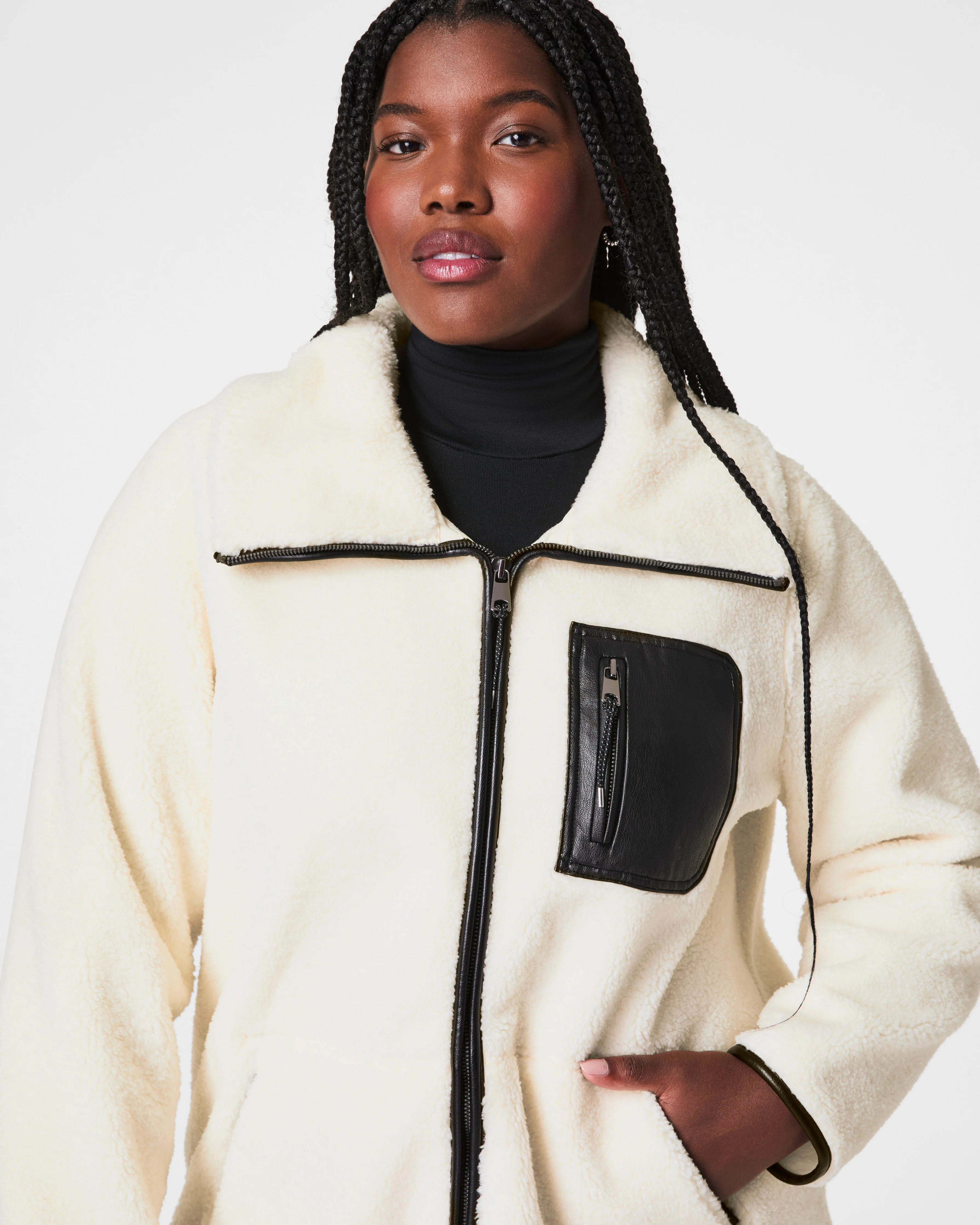 SPANX® Fleece Full Zip | Spanx