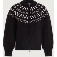 Alys Fairisle Knit Jacket | Varley US, Black / M | Varley US