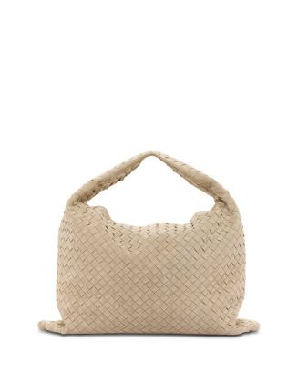 Bottega Veneta Large Hop Intrecciato Suede Shoulder Bag   | Bloomingdale's Handbags | Bloomingdale's (US)