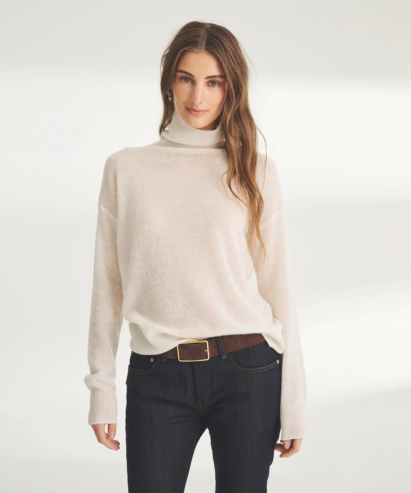 Featherweight Cashmere Turtleneck | NAADAM