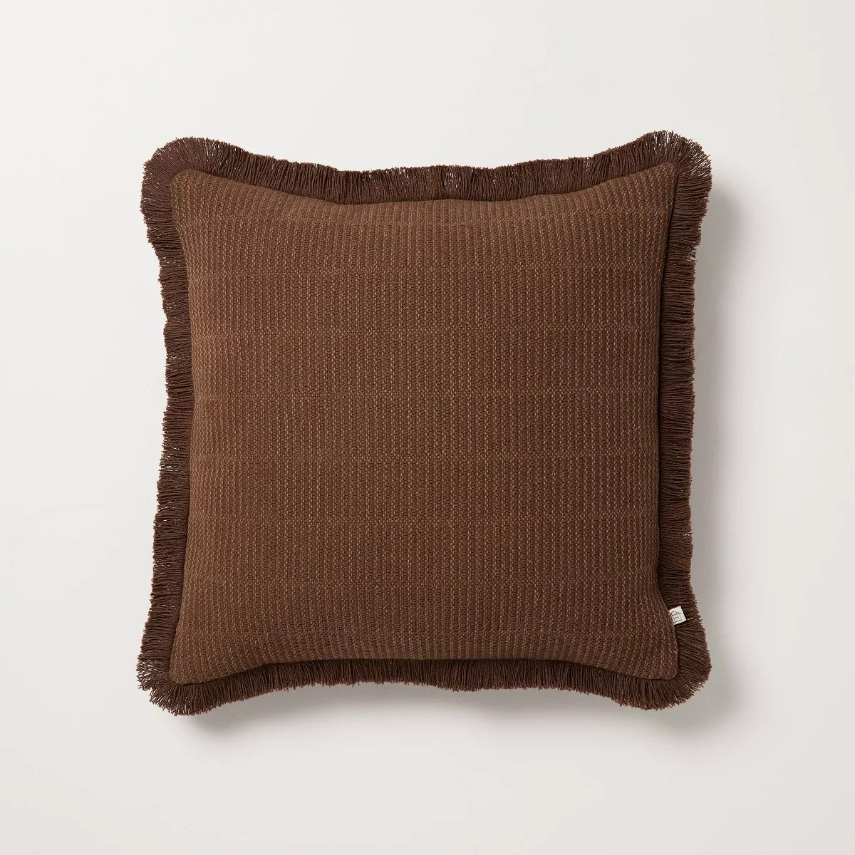 18"x18" Textured Woven Square Toss Pillow - Hearth & Hand™ with Magnolia | Target