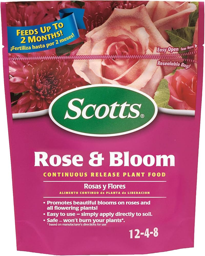 Scotts Rose & Bloom Continuous Release Plant Food, 3 lb | Amazon (US)