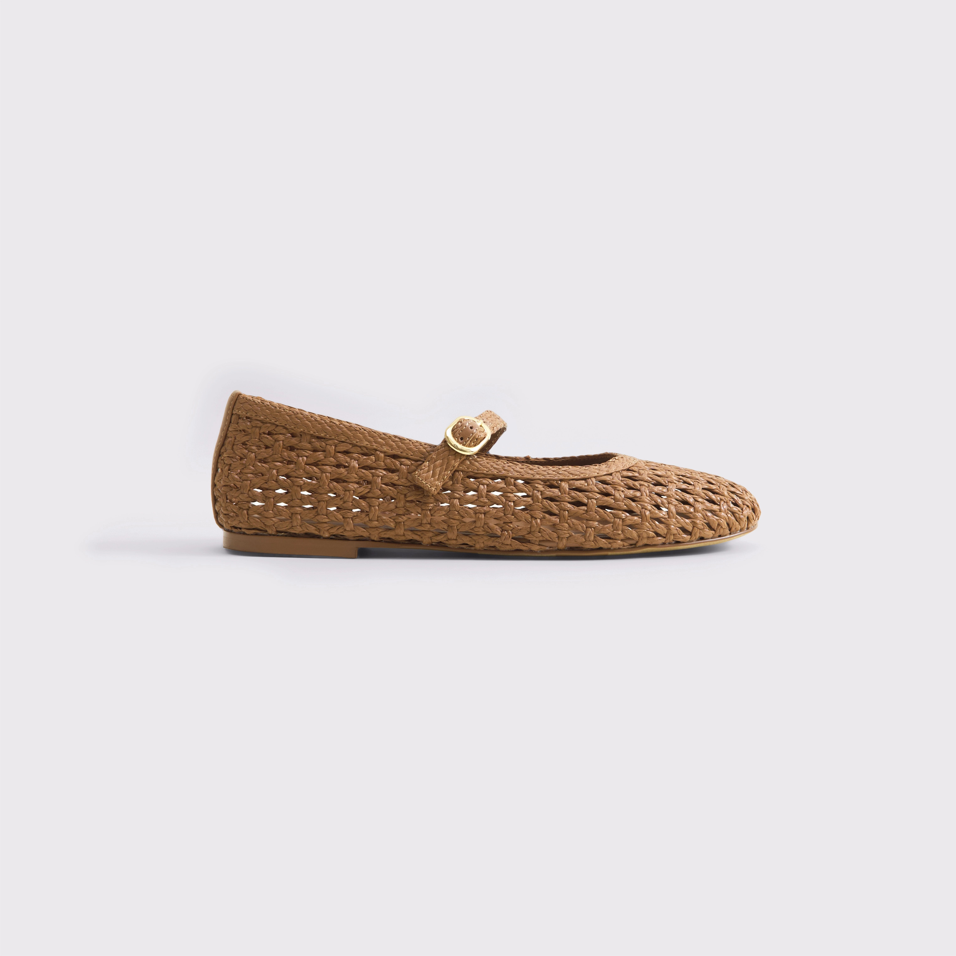 Mary Jane Round-Toe Flats | Abercrombie & Fitch (US)