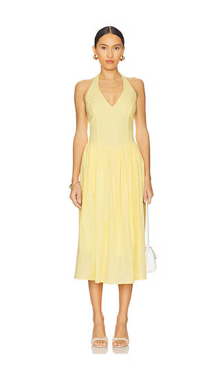 Ressi Dress in Golden Glow | Revolve Clothing (Global)