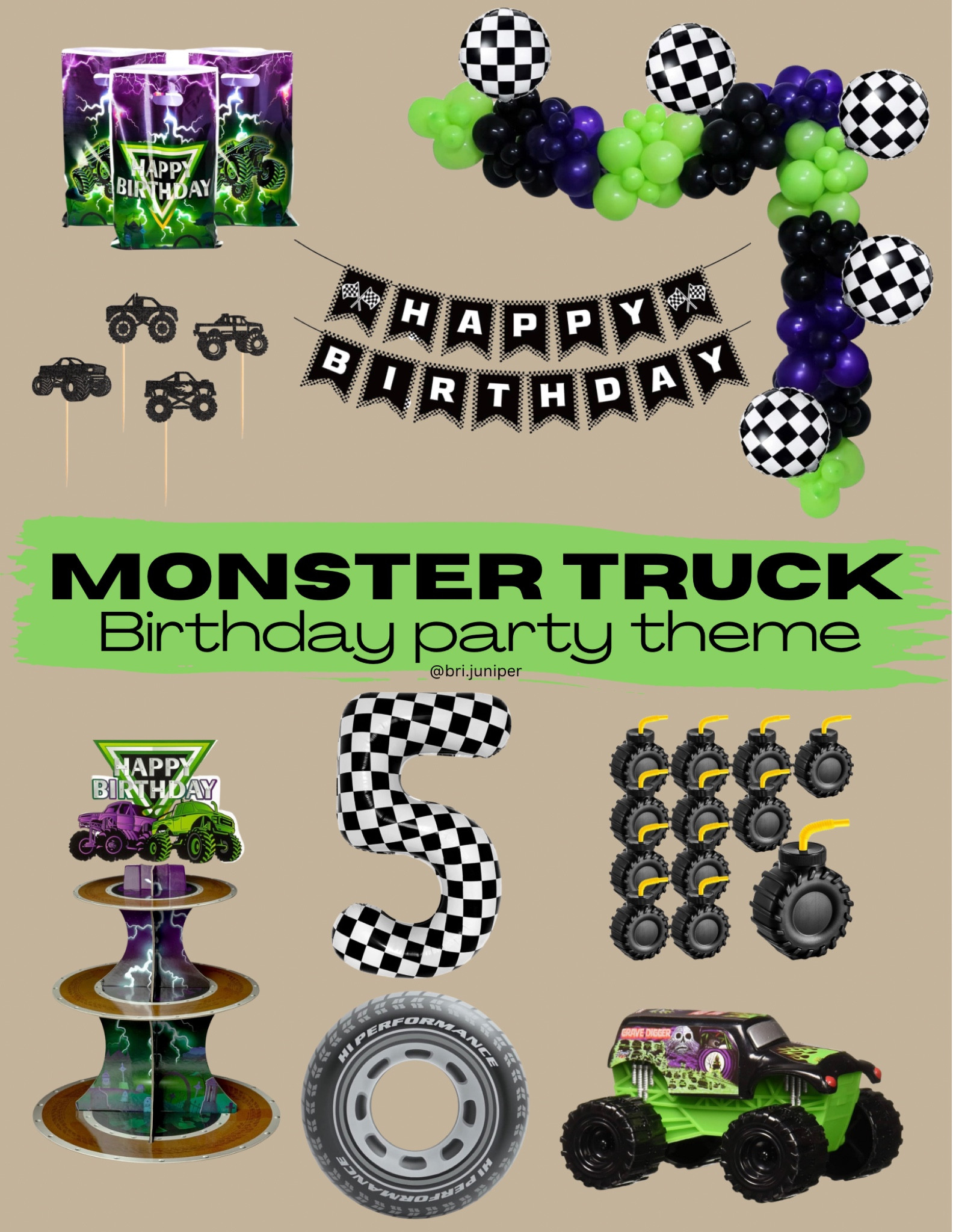 Monster truck, monster jam themed birthday party perfect for any toddler, kid or even adult in your life who loves monster trucks! #birthdayparty #partytheme #monsterjam #monstertruck 

#LTKBaby #LTKFamily #LTKKids