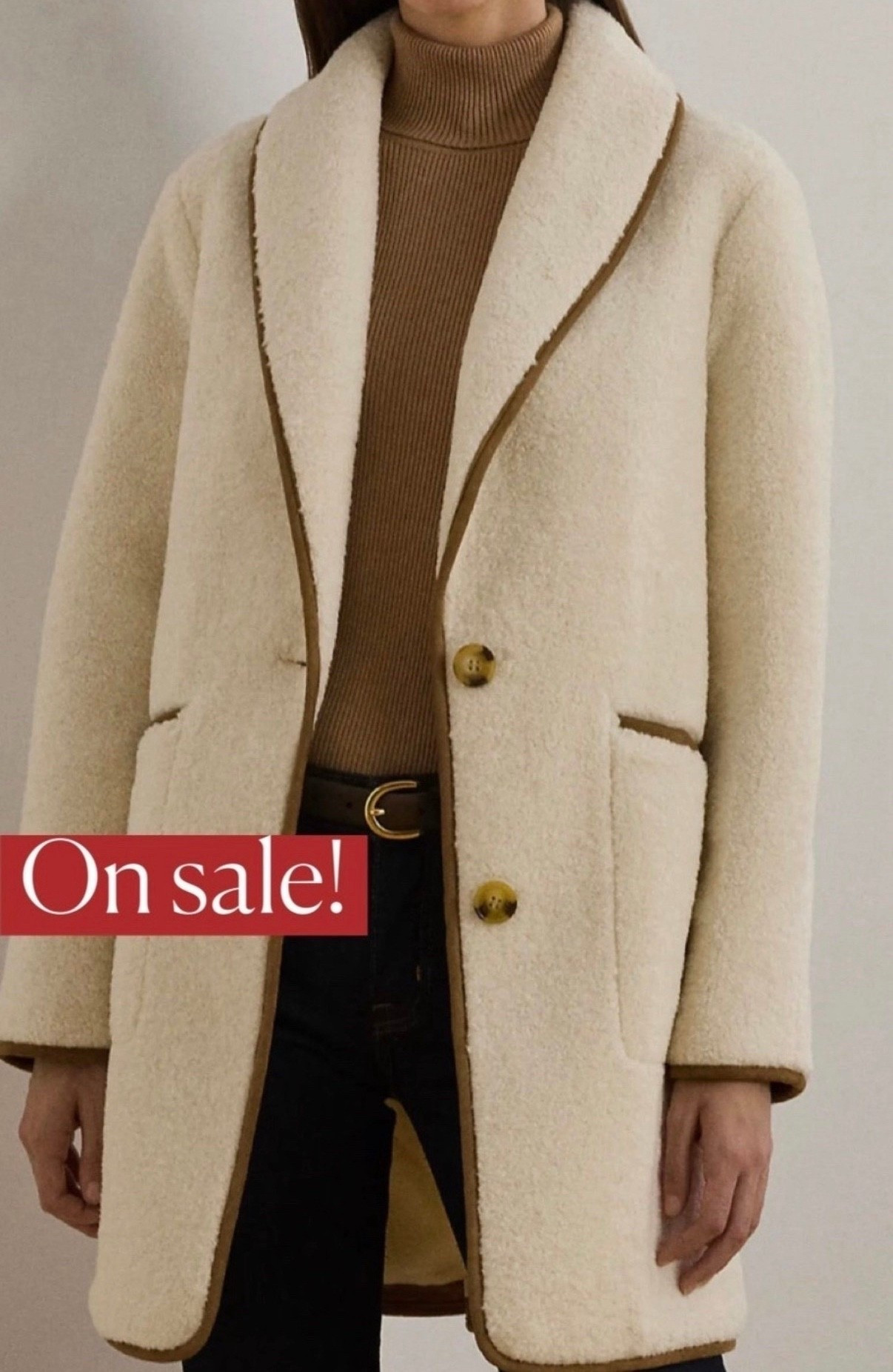 Fleece jacket
Fleece coat 

#LTKSaleAlert