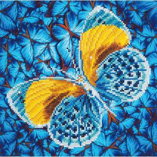 Diamond Dotz® Flutter By Gold Diamond Painting Artwork Kit | 12" x 12" | Michaels® | Michaels Stores