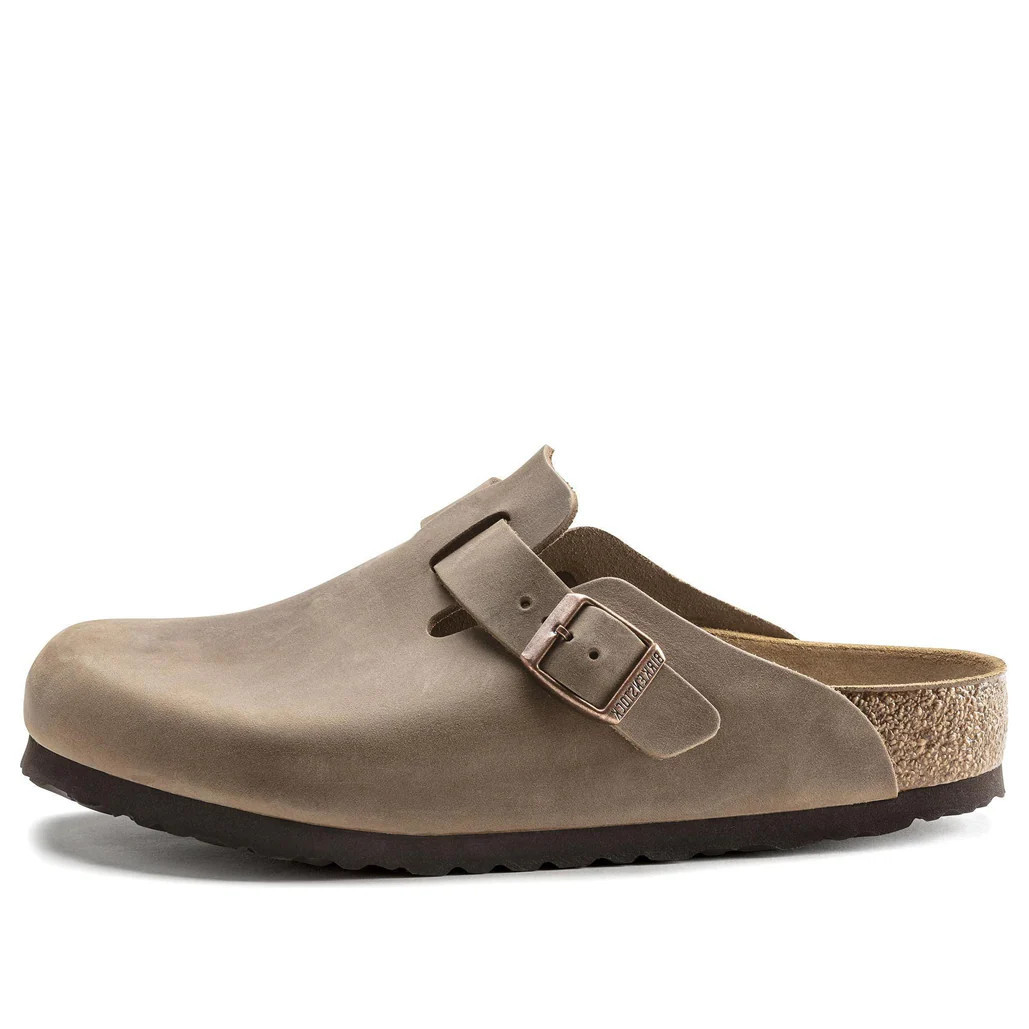 Birkenstock Boston Regular 'Oiled Leather Tobacco Brown' 0960811 | KICKS CREW