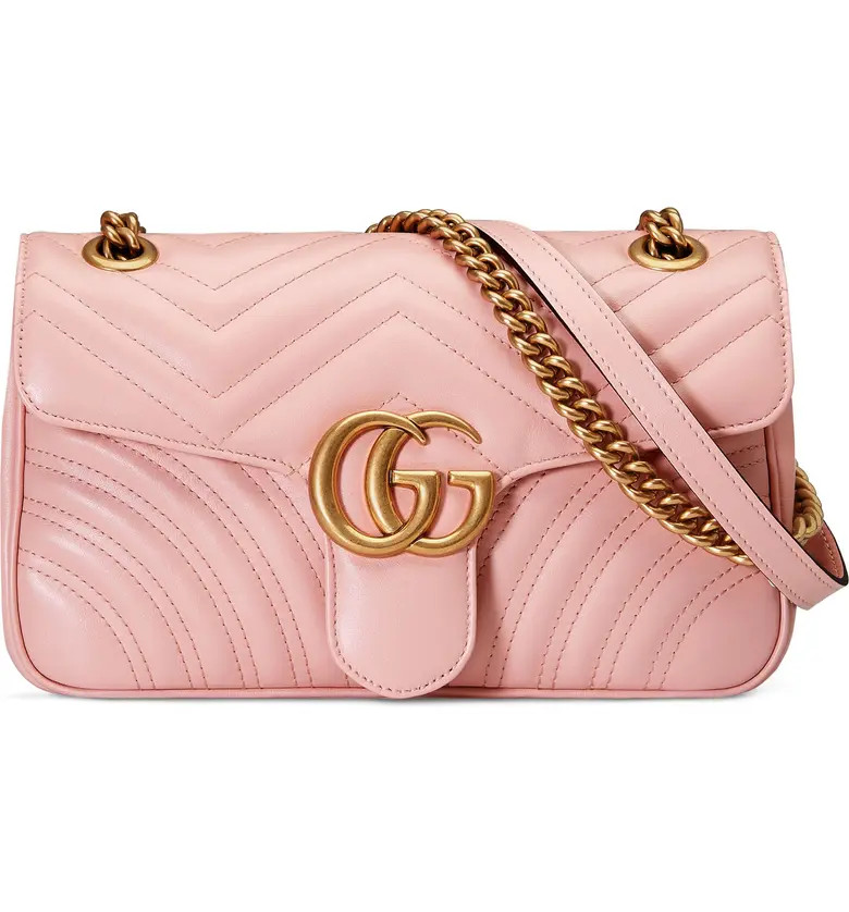 Small GG Marmont 2.0 Matelassé Leather Shoulder Bag | Nordstrom