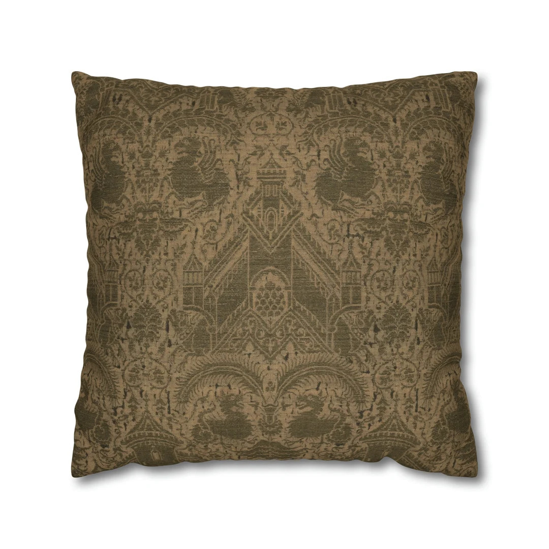 Antique Textile Pattern Created Between 1400-1425 in Shades of - Etsy | Etsy (US)