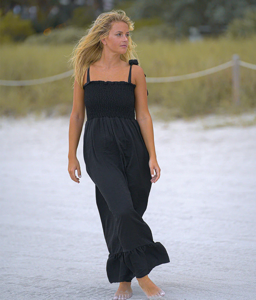 The Silky Luxe Smocked Maxi Dress 
            | 
              
              
                $... | SummerSalt