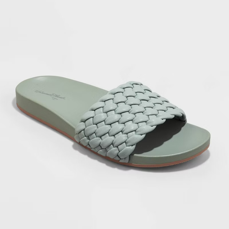 Women's Polly Woven Slide Sandals - Universal Thread™ | Target