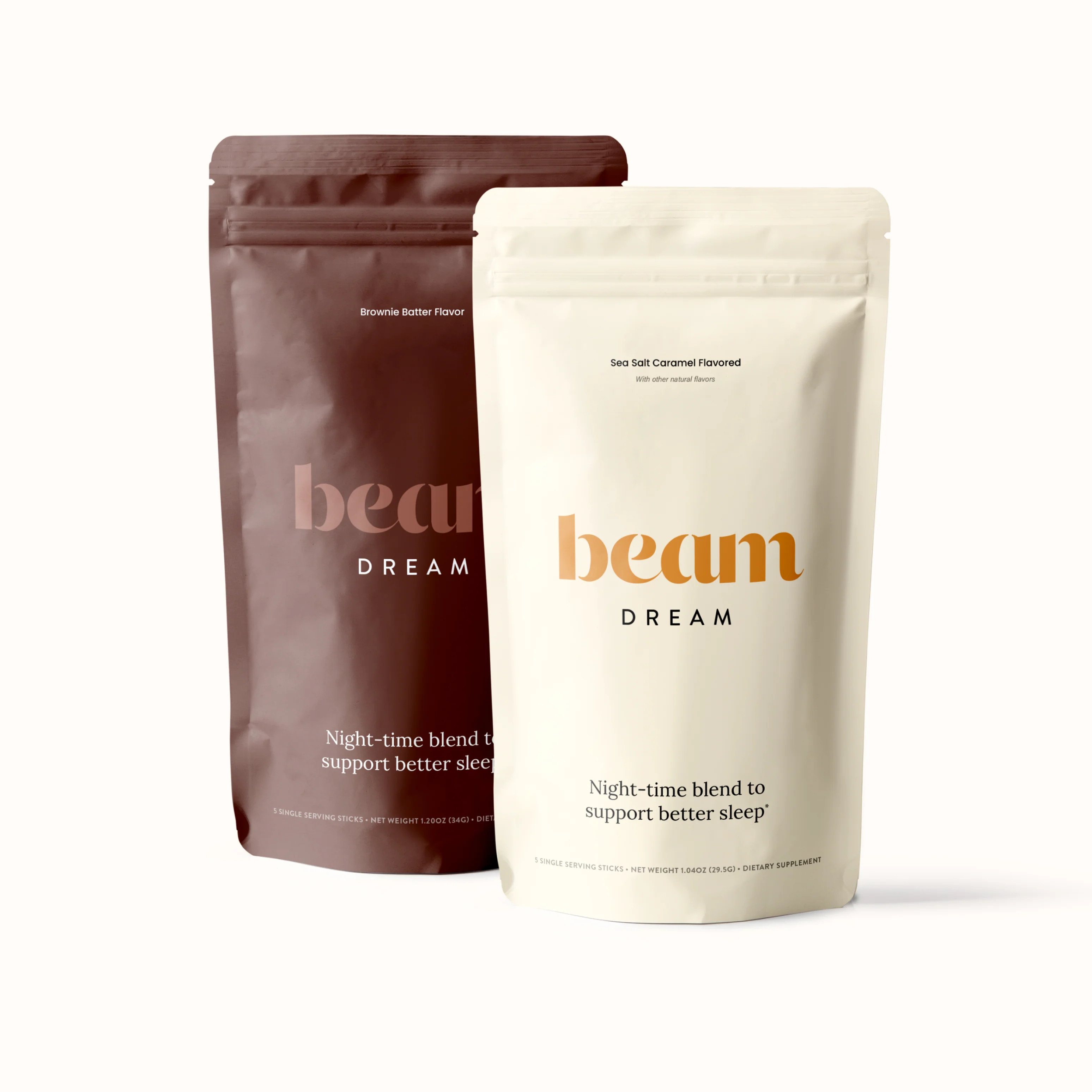 Dream Duo Pack (Brownie Batter + Sea Salt Caramel) | Beam