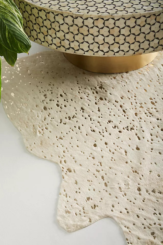 Cabin Faux Hide Rug | Anthropologie (US)