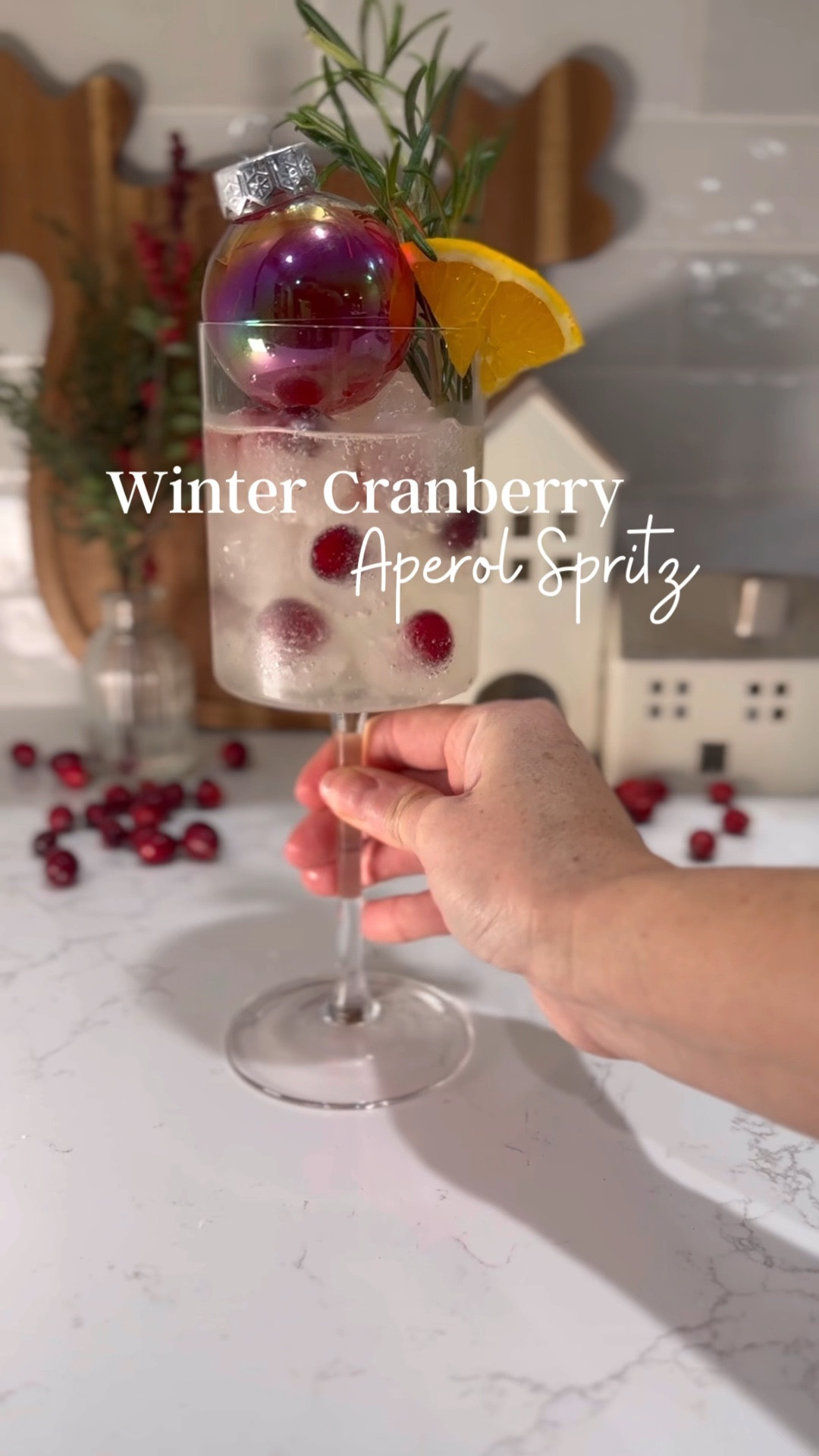 The perfect holiday cocktail, served with some Christmas magic. 

Cocktail - cocktails - wineglass - stemware - holiday drinks - holiday cocktail - aperol spritz - wineglasses - cocktail glass - bar cart 

#LTKparties #LTKHoliday #LTKhome