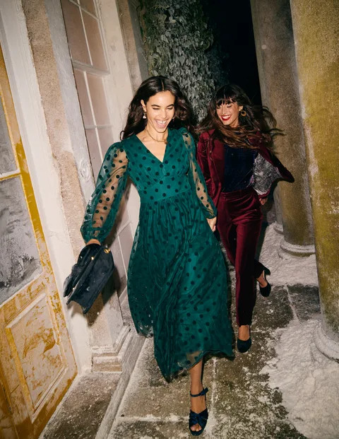 Christina Tulle Midi Dress | Boden (US)