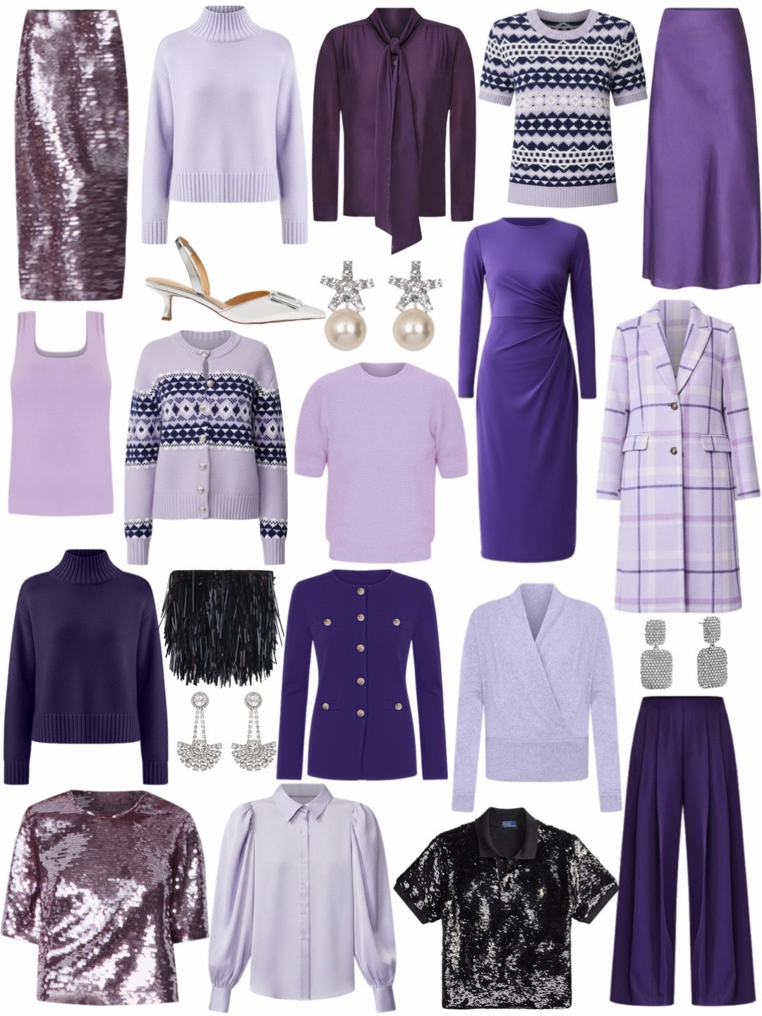 Purple reign 💜 Love these holiday sweaters and holiday outfits, party dresses, and sequin tops. ✨

#LTKCyberWeek #LTKHoliday #LTKSeasonal