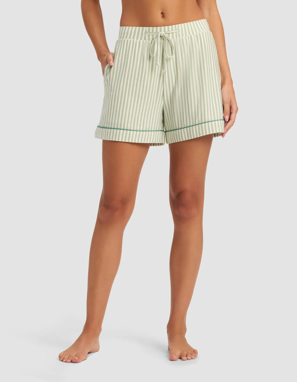 Women's Bamboo Stretch-Knit Short Sleeve Pajama Set | Cozy Earth