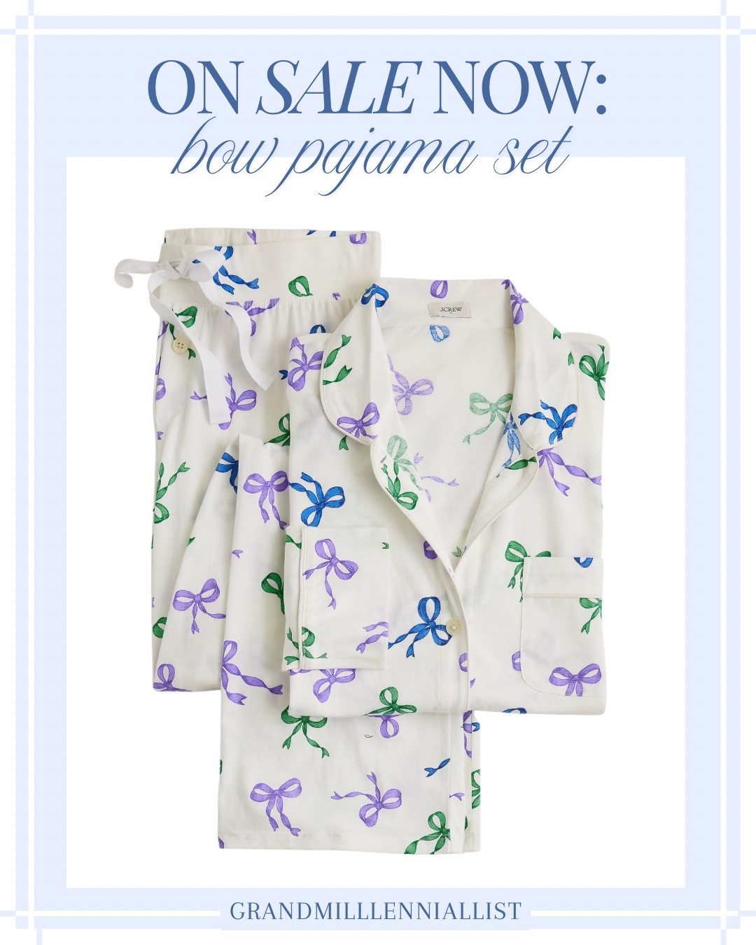 The sweetest bow pajamas!

#LTKGiftGuide #LTKCyberWeek #LTKHoliday