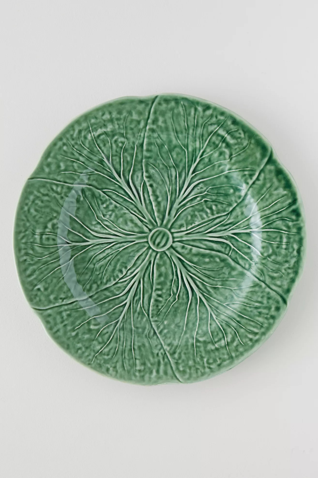 Ceramic Cabbage Charger Plate | Anthropologie (US)