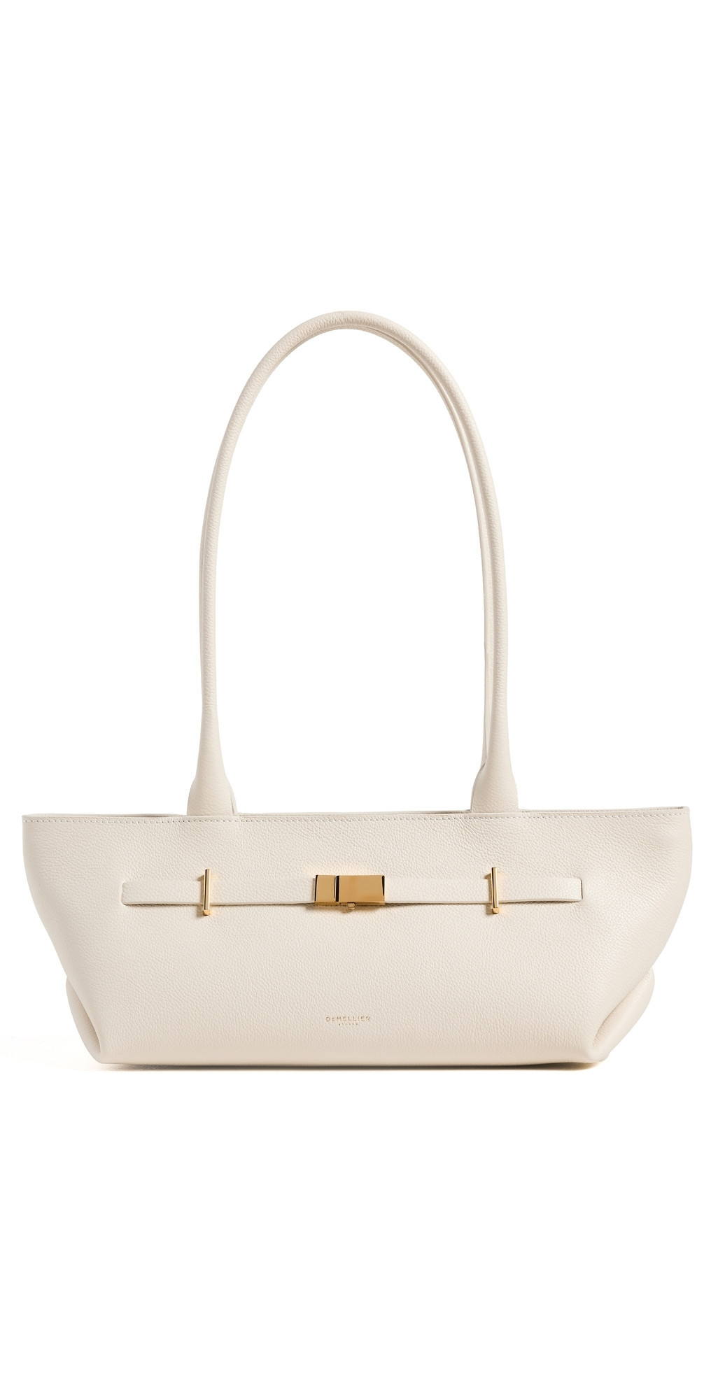DeMellier The New York Shoulder Bag Off White Small Grain One Size | Shopbop