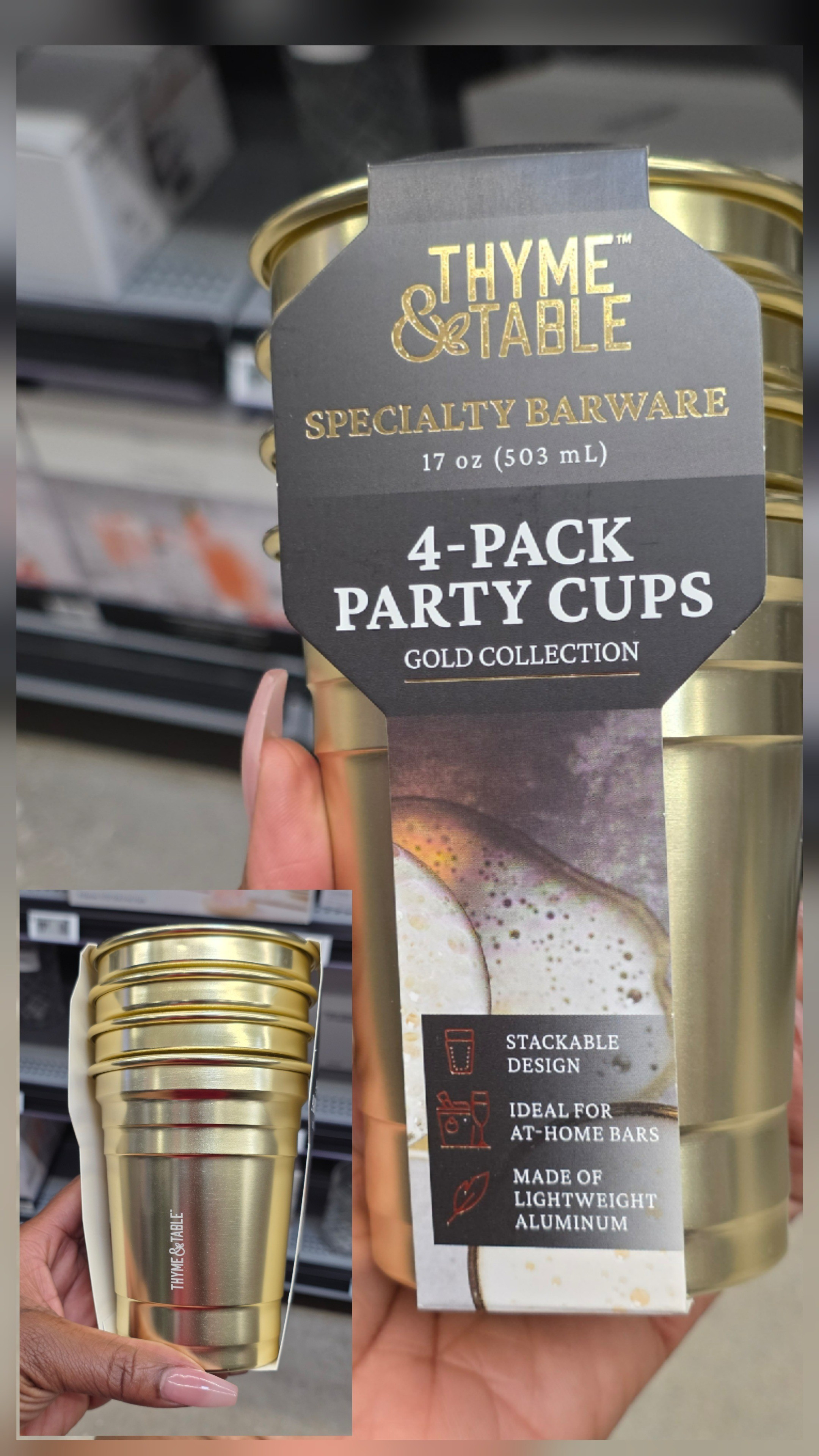 ✨ Elevate your next gathering with these stunning gold party cups from Thyme & Table! Perfect for cocktails, celebrations, or just adding a touch of glam. 🥂 

#LTKHome