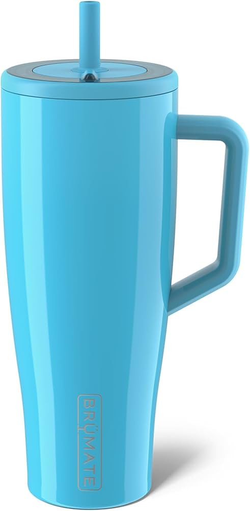 BrüMate Era 40 oz Tumbler with Handle and Straw | 100% Leakproof Insulated Tumbler with Lid and ... | Amazon (US)