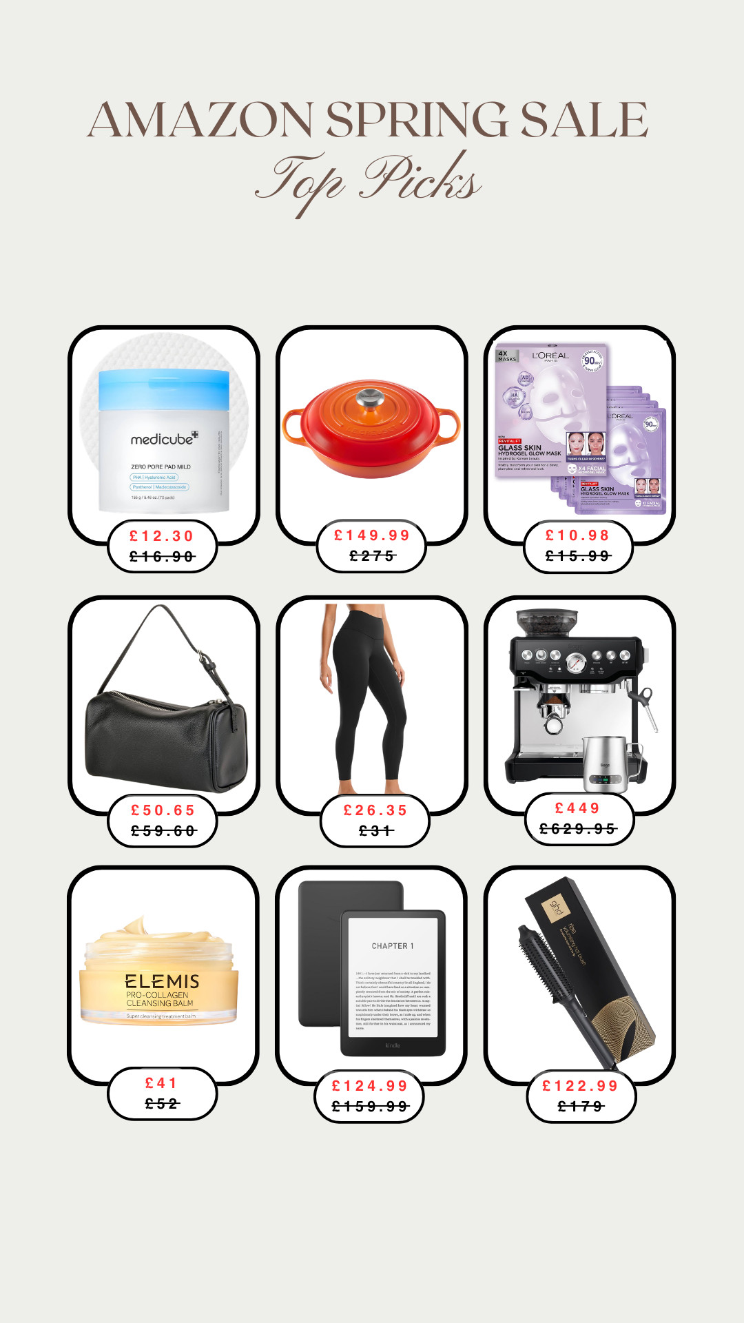 My Amazon Spring Sale Top Picks 

 #LTKuk #LTKgiftguide #LTKeurope