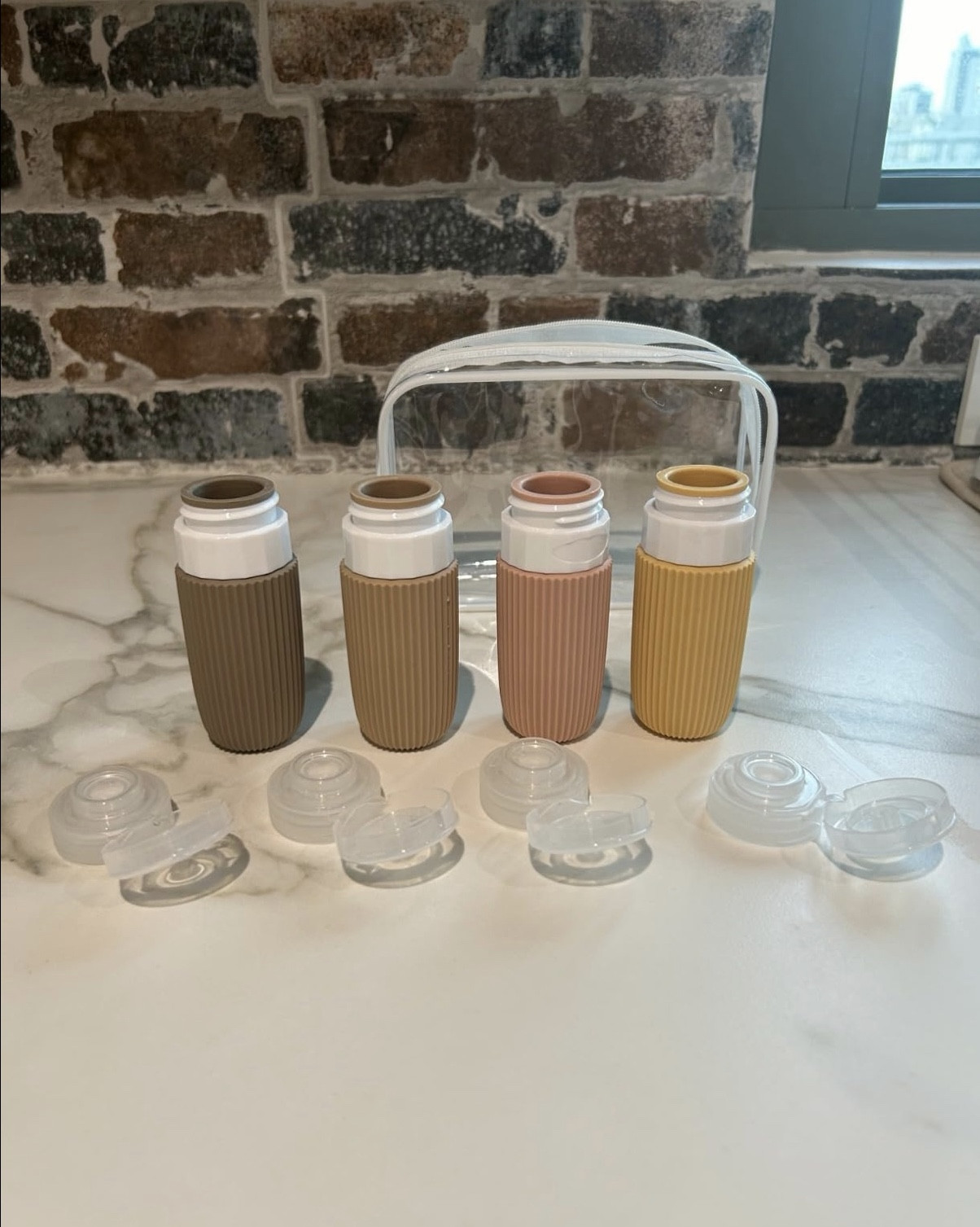 Finally found the perfect, leak proof travel bottles from Amazon! They are silicone and are super easy to fill it with your favorite products.



#LTKTravel #LTKU #LTKBeauty