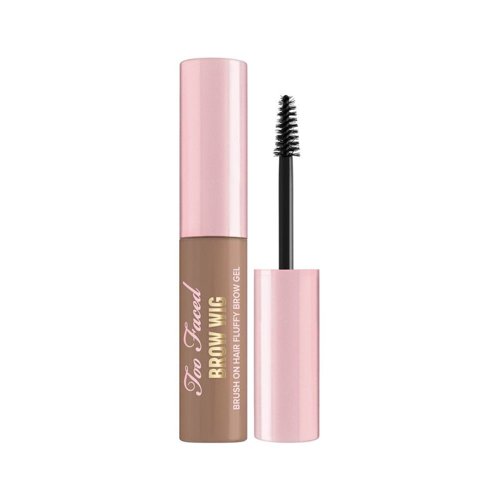 Too Faced Brow Wig Brush On Hair Fluffy Brow Gel - Taupe - 0.19oz - Ulta Beauty | Target