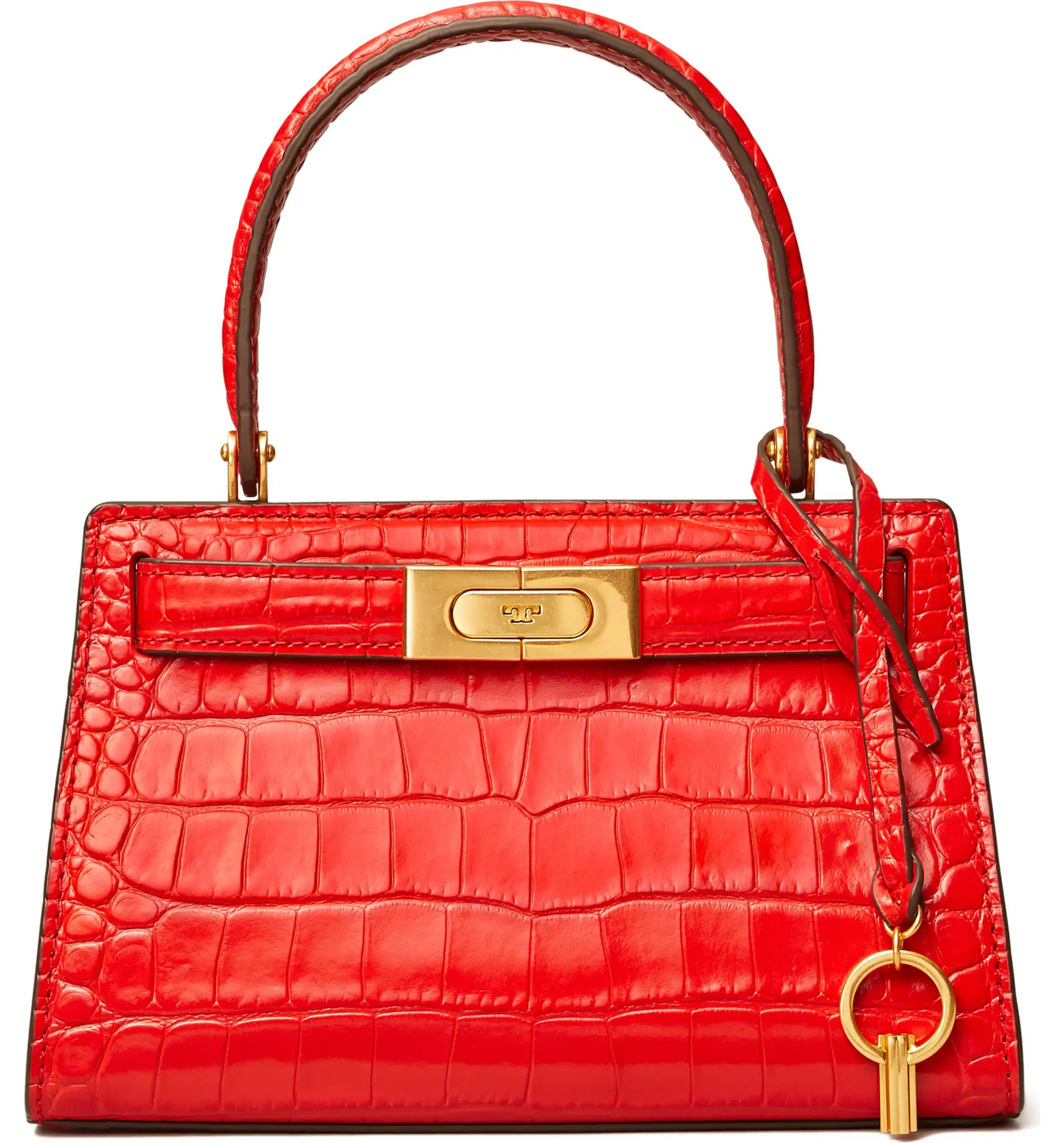 Lee Radziwill Croc Embossed Leather Tote | Nordstrom