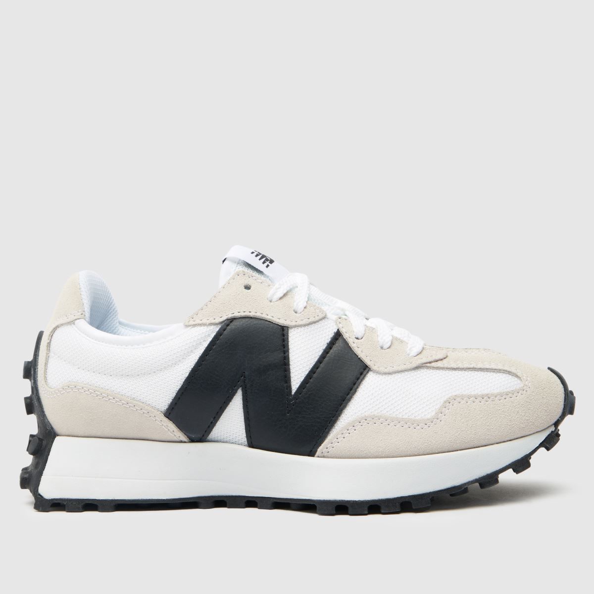 New Balance white & black 327 trainers | Schuh