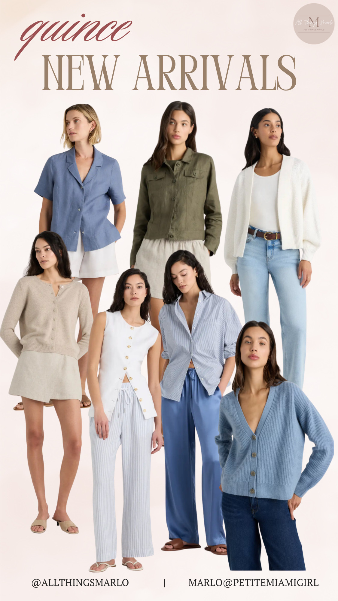 Quince new arrivals. 

 #LTKSeasonal #LTKWorkwear #LTKTravel