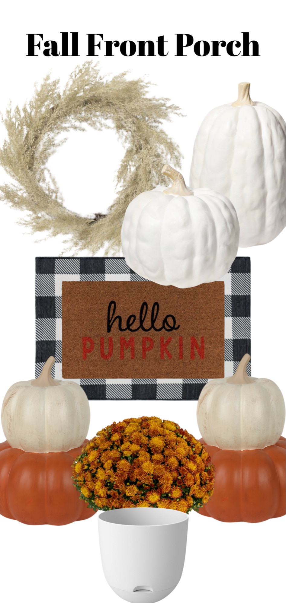 Fall Front Porch Decor 

#LTKhome #LTKSeasonal #LTKHalloween