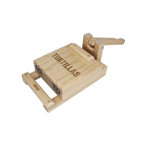 IMUSA 7.5” Pine Wood Tortilla Press – Authentic Mexican Tortilla Maker & Roti Maker for Homemade Tortillas, Quesadillas, Arepas & More | Amazon (US)